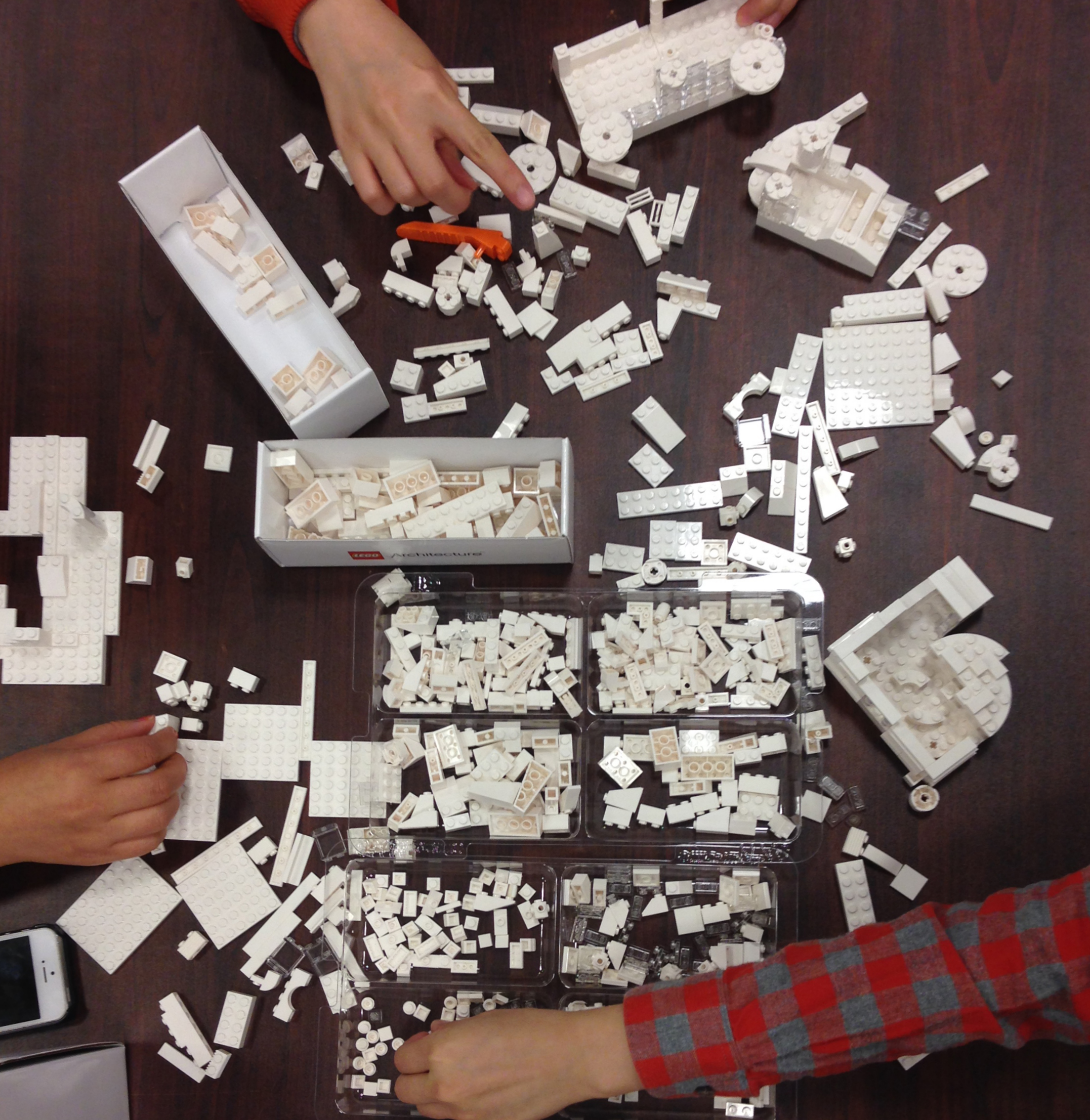 Thom Barry Volunteers To Facilitate Lego Architecture Gathering